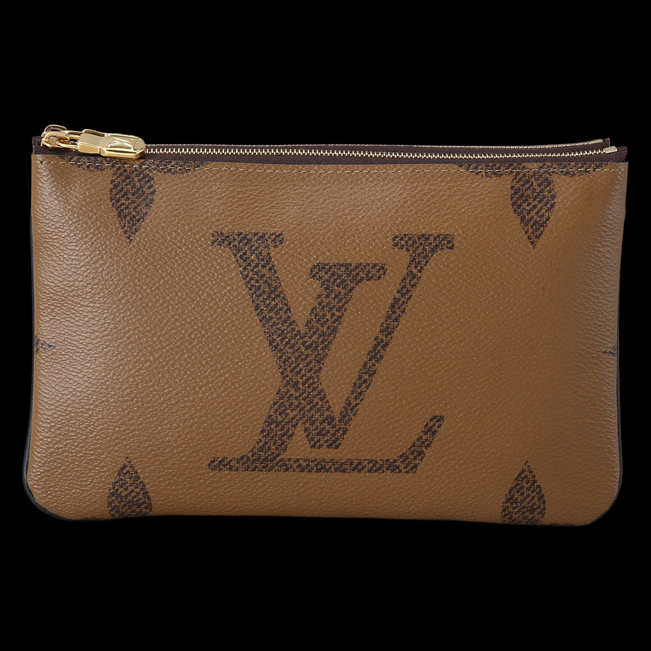 LOUIS VUITTON(USED)루이비통 모노그램 더블 집 포쉐트